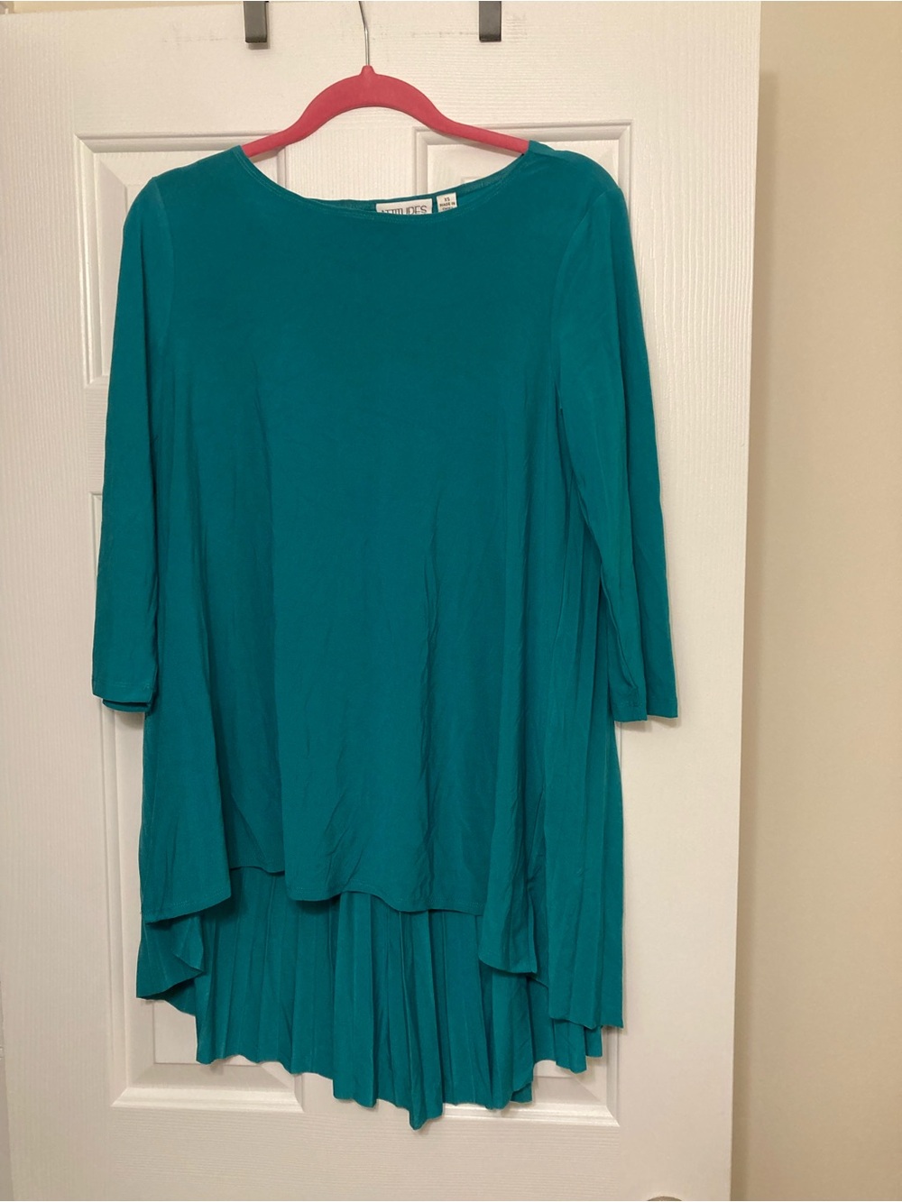 Attitudes By Renee Turquoise/Green Dress - Women’s Size XS NWT